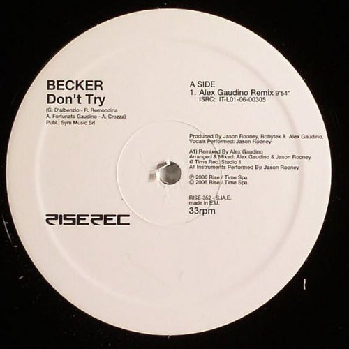 Becker (3) : Don't Try (12