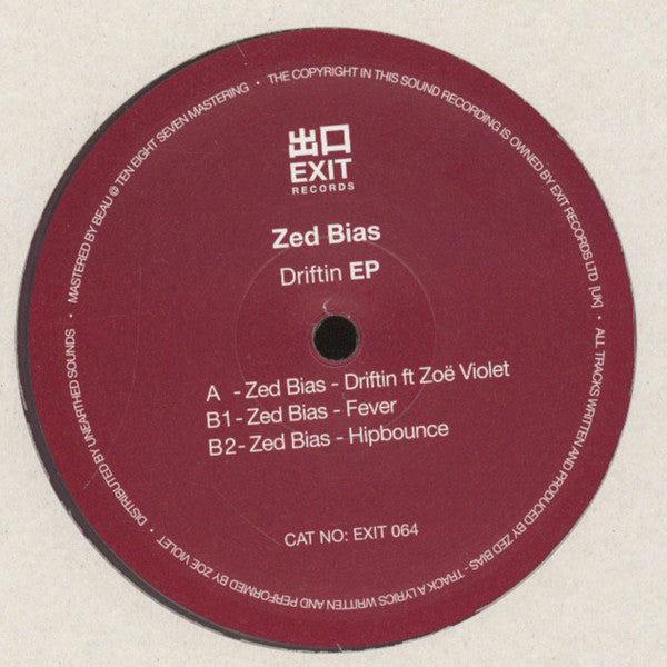 Zed Bias : Driftin EP (12