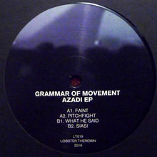 Load image into Gallery viewer, Grammar Of Movement : Azadi EP (12&quot;, EP)
