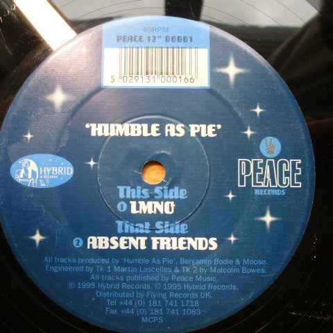 Humble As Pie : LMNO / Absent Friends (12