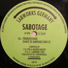 Load image into Gallery viewer, Sabotage : Dance To Sabotage (12")
