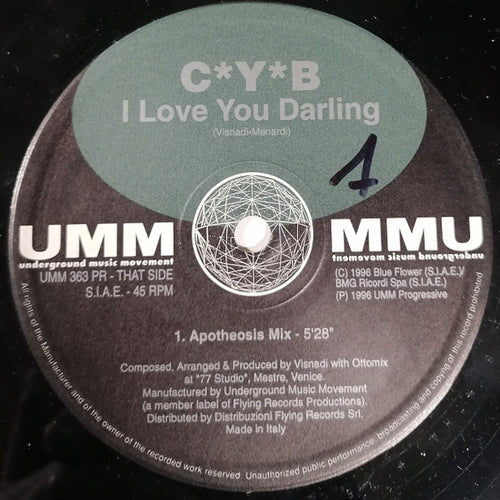 C*Y*B : I Love You Darling (12