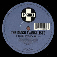 Load image into Gallery viewer, The Disco Evangelists : A New Dawn (Back To The World) / A Peaceful World / Cosmik Byelaw 10 (12&quot;)
