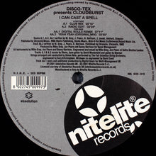 Load image into Gallery viewer, Disco-Tex Presents  Cloudburst (3) : I Can Cast A Spell (12", Single)

