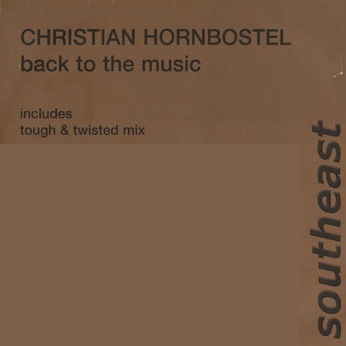 Christian Hornbostel : Back To The Music (12