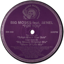 Load image into Gallery viewer, Big Moses Feat. Ja'Nel : For You (12")
