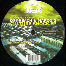 Load image into Gallery viewer, DJ Preach &amp; Marco G : Culture Shock EP (12", EP)
