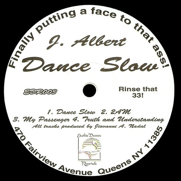 J. Albert : Dance Slow (12