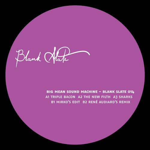 Big Mean Sound Machine : Blank Slate 014 (12