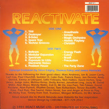 Load image into Gallery viewer, Various : Reactivate Volume #1 - The Belgian Techno Anthems (LP, Comp)
