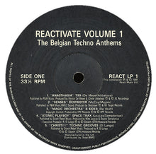 Load image into Gallery viewer, Various : Reactivate Volume #1 - The Belgian Techno Anthems (LP, Comp)
