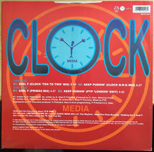 Load image into Gallery viewer, Clock : Axel F / Keep Pushin&#39; (12&quot;)
