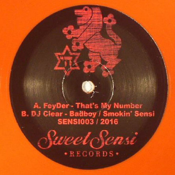 FeyDer / DJ Clear : That's My Number / Badboy / Smokin' Sensi (12