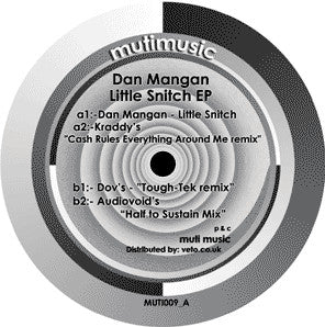 Dan Mangan : Little Snitch EP (12