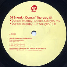 Load image into Gallery viewer, DJ Sneak : Dancin' Therapy E.P. (12", EP)
