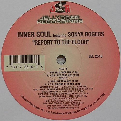 Inner Soul (7) Featuring Sonya Rogers : Report To The Floor (12