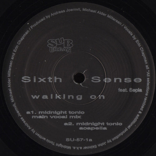 Sixth Sense (3) Feat. Sepia (2) : Walking On (12