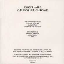 Load image into Gallery viewer, Xander Harris : California Chrome (LP, Album)
