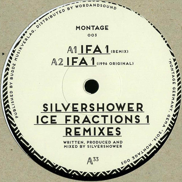 Silvershower : Ice Fractions 1 Remixes (12