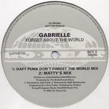 Load image into Gallery viewer, Gabrielle : Forget About The World (12", Promo)
