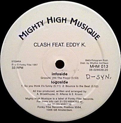 Clash Feat. Eddy K.* : Groovin' (Hit The Floor) (12