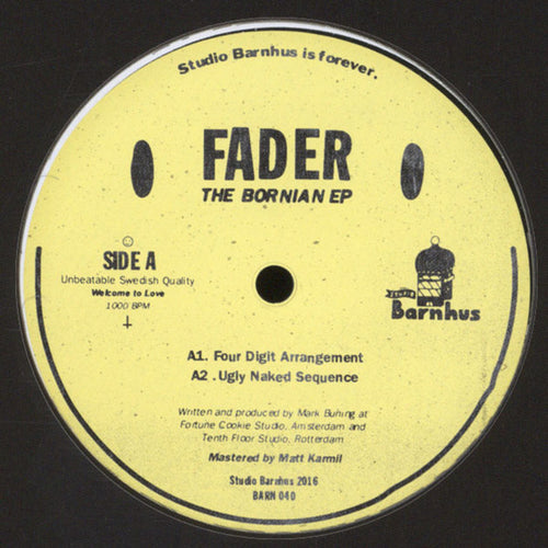 Fader (2) : The Bornian EP (12