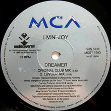 Load image into Gallery viewer, Livin' Joy : Dreamer (12", Single, 1/2)
