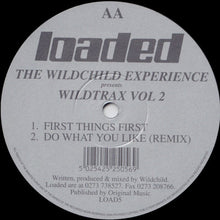 Load image into Gallery viewer, Wildchild : Wildtrax Vol. 2 (12")
