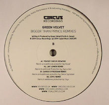 Load image into Gallery viewer, Green Velvet : Bigger Than Prince - Remixes (12")

