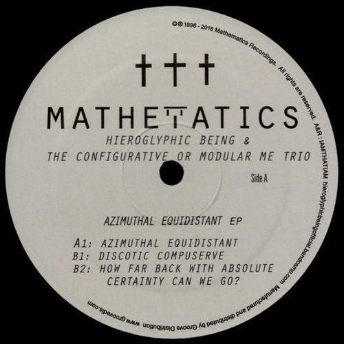 Hieroglyphic Being & The Configurative Or Modular Me Trio :  Azimuthal Equidistant Ep  (12