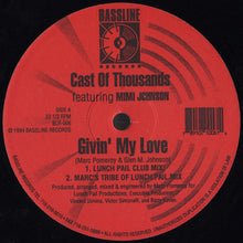 Load image into Gallery viewer, Cast Of Thousands Featuring Mimi Johnson : Givin' My Love (12")
