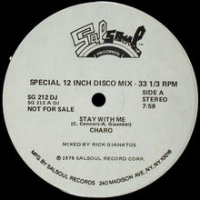 Load image into Gallery viewer, Charo : Stay With Me (12", Single, Promo)
