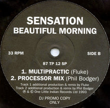 Load image into Gallery viewer, Sensation : Beautiful Morning (12", Promo)
