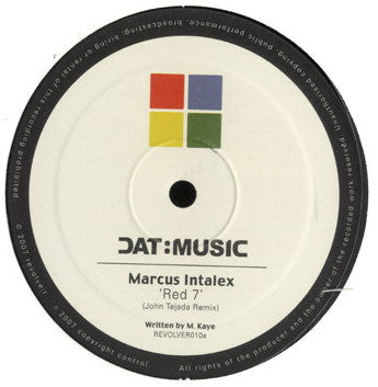 Marcus Intalex / Martyn : Red 7 / Get Down (12