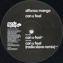 Load image into Gallery viewer, Alfonso Mango : Can U Feel (12")
