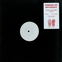 Load image into Gallery viewer, Person Of Interest : Boost The Whip (I-95 Mix) (12&quot;, S/Sided, W/Lbl)
