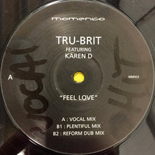Load image into Gallery viewer, Tru-Brit : Feel Love (12&quot;)
