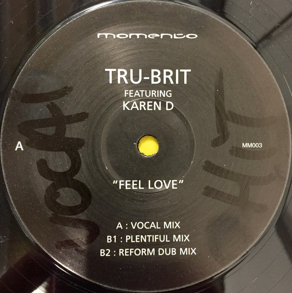 Tru-Brit : Feel Love (12