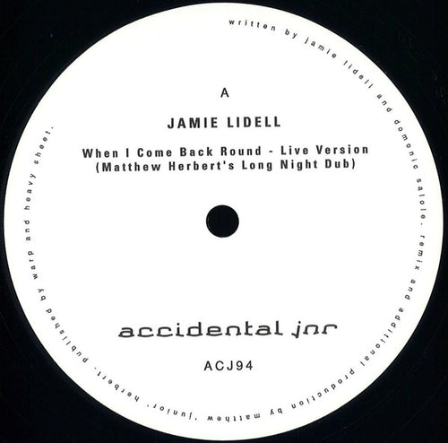 Jamie Lidell / Matthew Herbert : When I Come Back Round / Megaphone (12