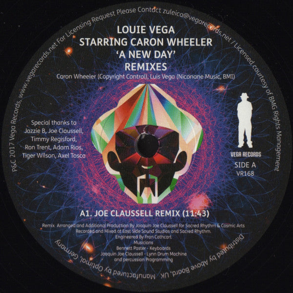 Louie Vega Starring Caron Wheeler : A New Day (Remixes) (2x12