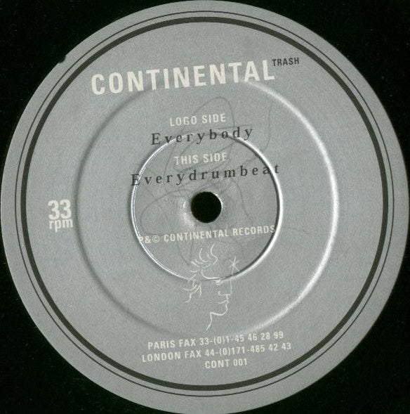 Continental Trash : Everybody / Everydrumbeat (12