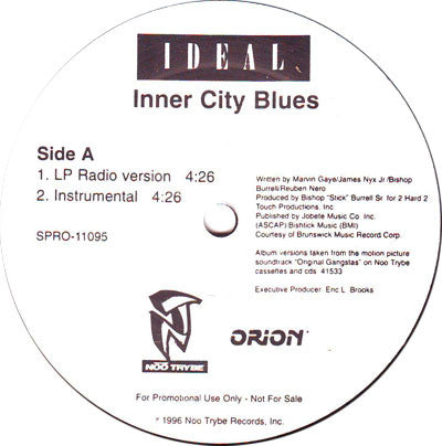 Ideal (6) / 3X Krazy : Inner City Blues / Flowamatic 9 (12