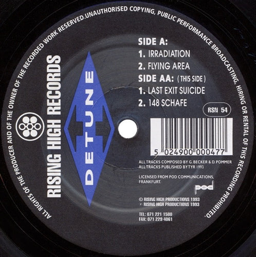 Detune : Irradiation (12