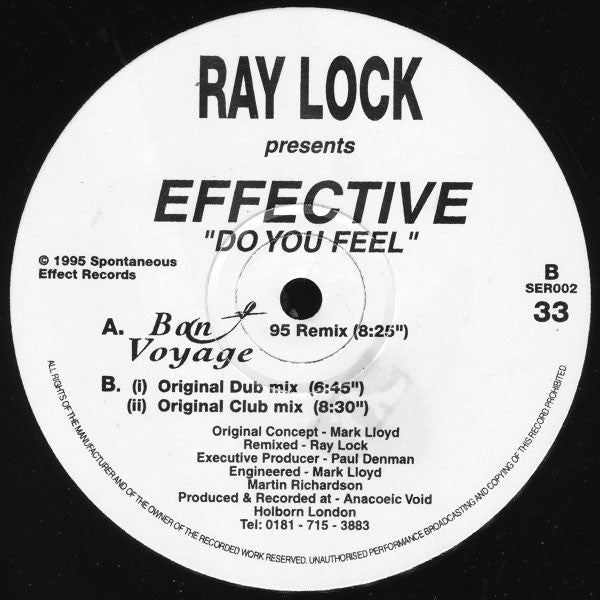 Ray Lock Presents Effective (2) : Do You Feel (12