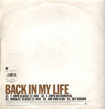 Load image into Gallery viewer, Joe Roberts : Back In My Life (T-Empo And Morales Remixes) (12&quot;)
