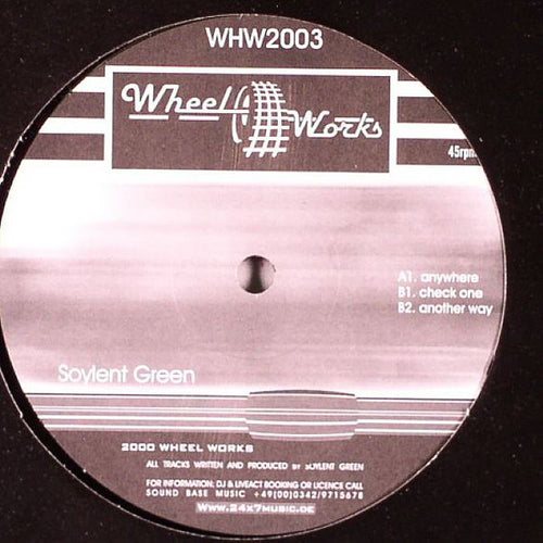 Stanley Hottek : Soylent Green / Anywhere (12