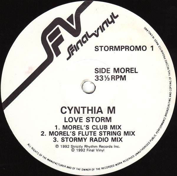 Cynthia M : Love Storm (12