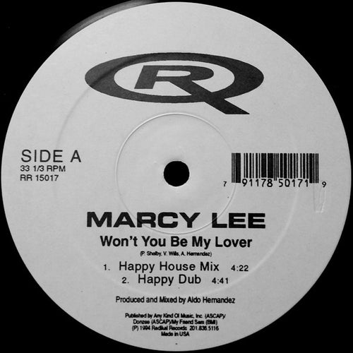 Marcy Lee : Won't You Be My Lover (12