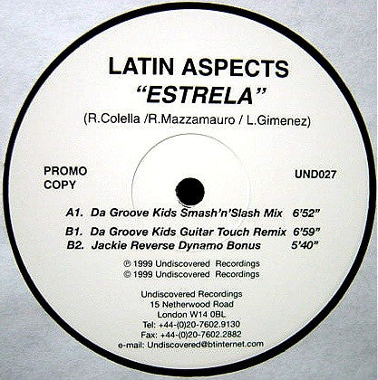 Latin Aspects : Estrela (12