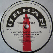 Load image into Gallery viewer, Horses Without Heads : What&#39;s Your Name (Remix) (12&quot;)
